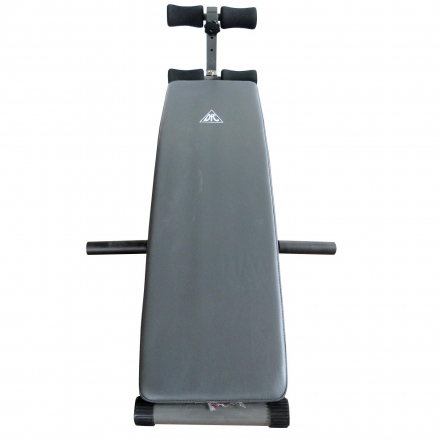 Скамья для пресса DFC складная, c 2 гантелями D101A, фото 4