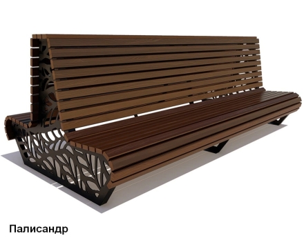 Скамейка уличная Ялта, Лиственница 1,8 м, фото 1