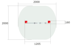 Развивающий элемент Почта У1 РЭ014 для детской площадки, фото 2