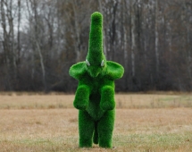 Топиари Слоник на дыбах газон Premium Топиари Слоник на дыбах газон Premium