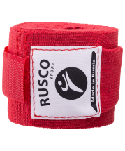 Бинт боксерский, 3,5 м, хлопок, красный Бинт боксерский, 3,5 м, хлопок, красный