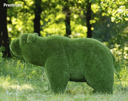 Топиари медведь Бачо - газон Eco Green, фото 9