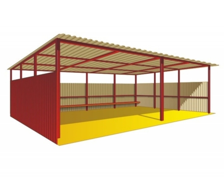 Теневой навес №1 24 м2, фото 1