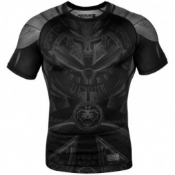 Рашгард Venum Gladiator Black/Black S/S, фото 1