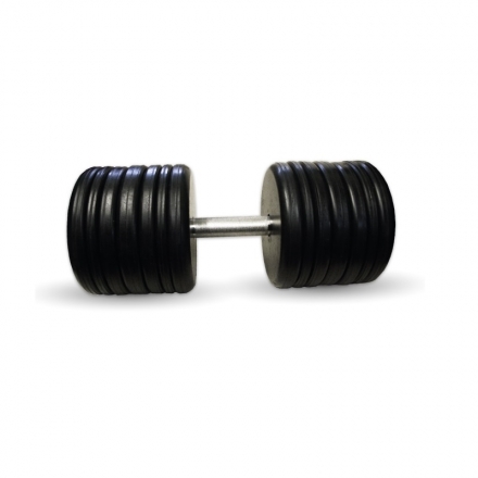 Гантель Barbell 59 кг классик с вращающейся ручкой хром, фото 1