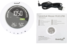 Детектор углекислого газа Levenhuk Wezzer PLUS LP90 78899 Детектор углекислого газа Levenhuk Wezzer PLUS LP90 78899