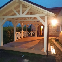 Прямоугольная беседка Акцент Прямоугольная беседка Акцент