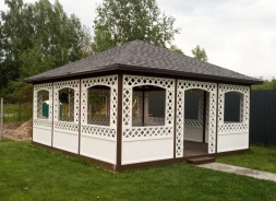 Квадратная беседка БОЛЬШАЯ АЗИЯ, фото 11 Квадратная беседка БОЛЬШАЯ АЗИЯ, фото 11