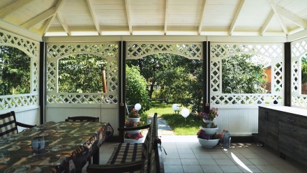 Квадратная беседка БОЛЬШАЯ АЗИЯ, фото 12