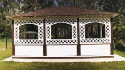 Квадратная беседка БОЛЬШАЯ АЗИЯ, фото 5 Квадратная беседка БОЛЬШАЯ АЗИЯ, фото 5
