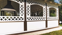 Квадратная беседка БОЛЬШАЯ АЗИЯ, фото 13 Квадратная беседка БОЛЬШАЯ АЗИЯ, фото 13