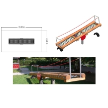 Детская модульная площадка Балансир NETZWIPPE Детская модульная площадка Балансир NETZWIPPE