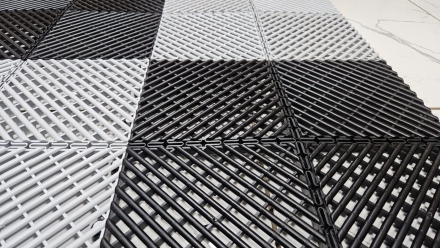 Сборная пластиковая шахматная доска 2,64*2,64 м, фото 3