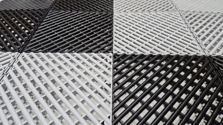 Сборная пластиковая шахматная доска 2,64*2,64 м, фото 2