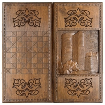 Нарды резные "Девичья башня 2", Rasulov