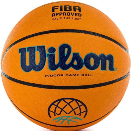 Мяч баск. WILSON EVO NXT CHAMPIONSLEAGUE, арт.WTB0900XBBCL, р.7, FIBA Appr, микрофибра, оранжевый, фото 1