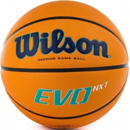 Мяч баск. WILSON EVO NXT CHAMPIONSLEAGUE, арт.WTB0900XBBCL, р.7, FIBA Appr, микрофибра, оранжевый, фото 2