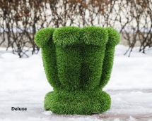 Топиари Вазон малый, 50 см - газон Premium Топиари Вазон малый, 50 см - газон Premium