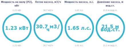 Насос с префильтром Zodiac FloPro VS 30,7м3/ч 220В, фото 4