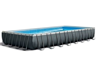26378 Каркасный бассейн Ultra Frame 975х488х132см, фильтр-насос, лестница, тент, подстилка, фото 1