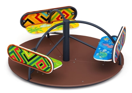 Карусель Солнышко (Карандаши) - ИО 30.01.03-14.И1, фото 1