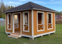 Квадратная беседка Коби Квадратная беседка Коби