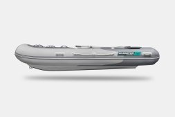 Gladiator RIB 380 AL Светло-темносерый моторная лодка ПВХ Жесткое дно (морской алюминий), киль, фото 5