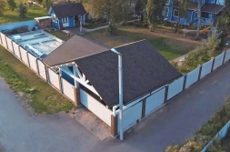 Навес для автомобилей с хозблоком СТАРВИЛЬ Базовая комплектация, фото 8