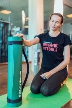 Мат для аэробики 6 мм зеленый