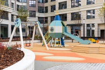 Детский игровой комплекс "Прилунение" Детский игровой комплекс "Прилунение"