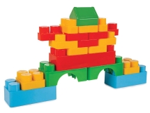 Конструктор из 60 деталей Pilsan Jumbo Magic Blocks (03-227)