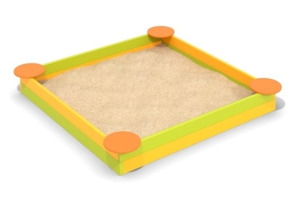 Песочница Опушка 2200х2200мм для детской площадки, фото 1