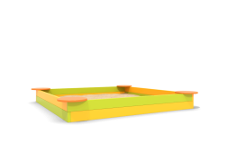 Песочница Опушка 2200х2200мм для детской площадки, фото 2