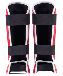 Защита голень-стопа RV- 511, к/з, красная, фото 2