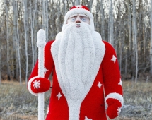 Топиари Дед Мороз - газон Eco Топиари Дед Мороз - газон Eco