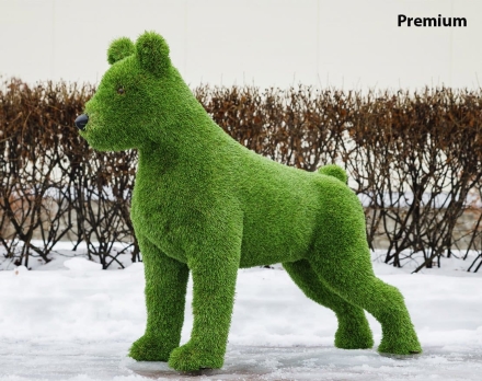 Топиари собака Баскервиль - газон Premium, фото 1