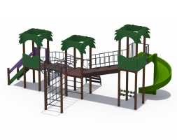 Детский игровой комплекс Джунгли Тарзан ДИО 02120, фото 2