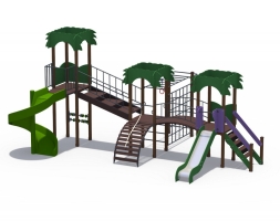 Детский игровой комплекс Джунгли Тарзан ДИО 02120, фото 3