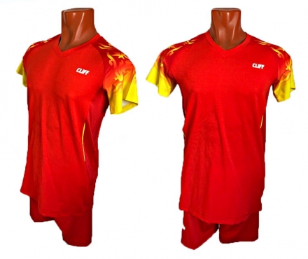 Форма волейбольная CLIFF 1623 оранжевая M, фото 1