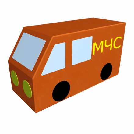 Мягкий модуль Фургон Машина МЧС Романа ДМФ-МК-01.23.06, фото 1