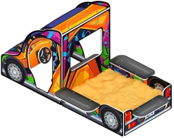 Песочница Грузовичек (маскарад) ИО 5.03.03-11, фото 3