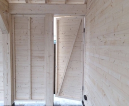 Навес для машин с хозблоком СКАГЕН Несущий каркас, фото 5