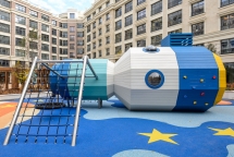 Детский игровой комплекс "Станция Салют" Детский игровой комплекс "Станция Салют"