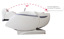 Массажное кресло с искусственным интеллектом Skyliner 3, черно-белое