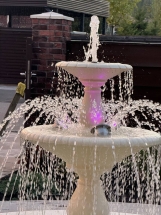 Фонтанчик садовый Аркадиан (бежевый)