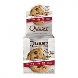 Печенье Quest Cookie Chocolate Chip Cookie (12 шт), фото 1