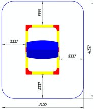 Песочница ПС-03 с навесом для детской площадки Песочница ПС-03 с навесом для детской площадки