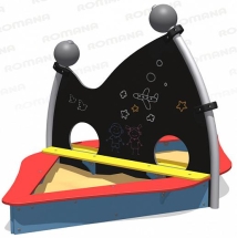 Песочница Romana Парусник 057.97.00 для детской площадки