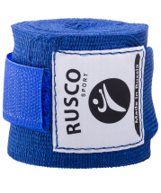 Бинт боксерский, 3,5 м, хлопок, синий Бинт боксерский, 3,5 м, хлопок, синий