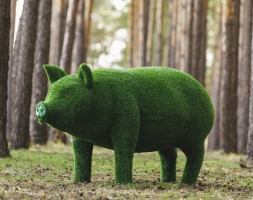 Топиари свинка Мама - газон Eco, фото 1